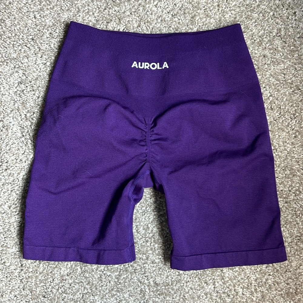 Purple Aurola Shorts Size Small